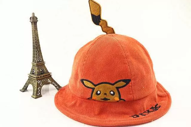 Pokemon Mützen & Caps-Pkm.store Pokemon Pikachu Sonnenschutz Hut Fur Kleinkinder Pikachu-Gelb | Pikachu-Orange | Pikachu-Blau | Pikachu-Braun