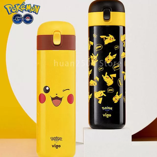 Sonstiges Merchandise-Pkm.store Pokemon Pikachu Thermo-Trinkflasche, 450 Ml