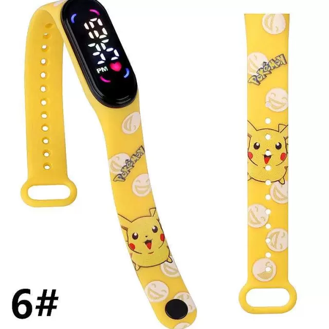 Sonstiges Merchandise-Pkm.store Pokemon Pikachu U. A. Digital Armbanduhr Fur Kinder