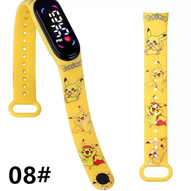 Sonstiges Merchandise-Pkm.store Pokemon Pikachu U. A. Digital Armbanduhr Fur Kinder