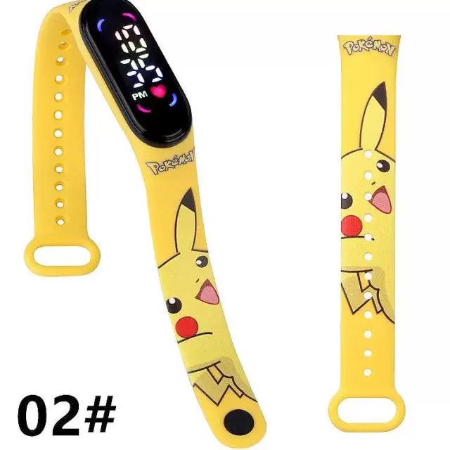 Uhren Und Wecker-Pkm.store Pokemon Pikachu U. A. Digital Armbanduhr Fur Kinder