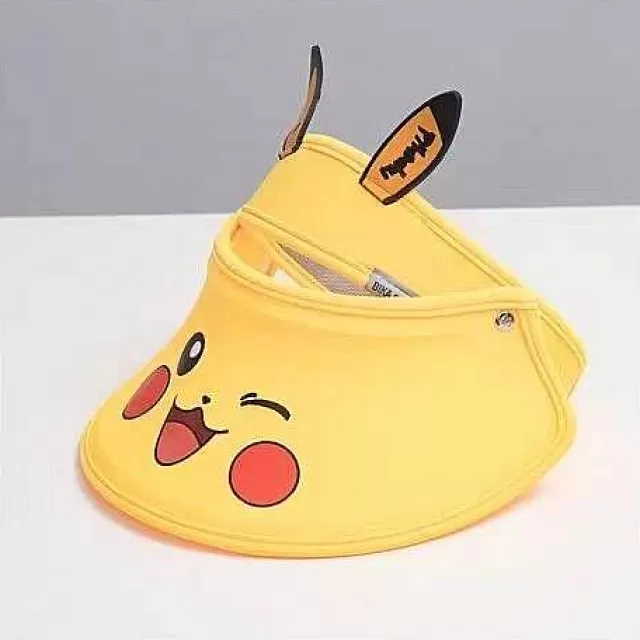 Sommer-Pkm.store Pokemon Pikachu Visor Cap Fur Kinder