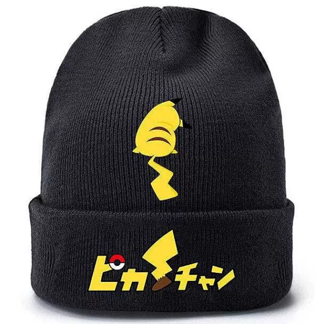 Herbst & Winter-Pkm.store Pokemon Pikachu Winter Beanie Mutze Fur Die Kalte Jahreszeit