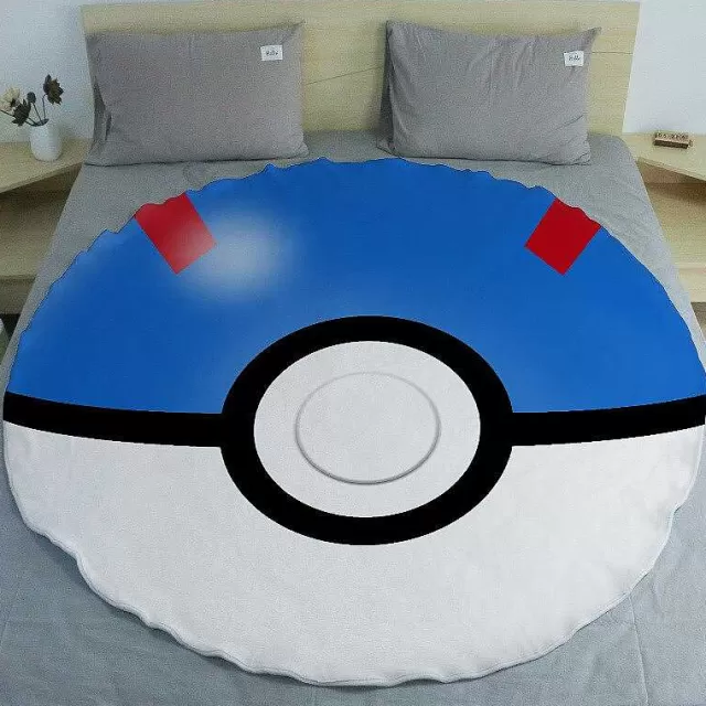 Sonstiges Merchandise-Pkm.store Pokemon Pokeball Flanell-Decke, 150 Cm