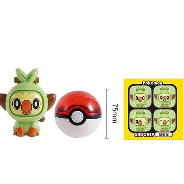 Pokeball & Pokebälle-Pkm.store Pokemon Pokeball Mit Gesichtswechselnder Pokemonfigur