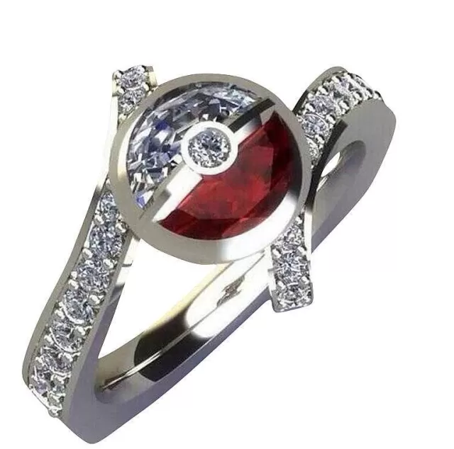 Pokemon Schmuck-Pkm.store Pokemon Pokeball Ring