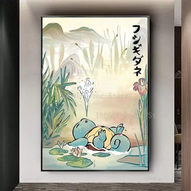 Sonstiges Merchandise-Pkm.store Pokemon Poster Kunstdruck Im Japanischen Stil