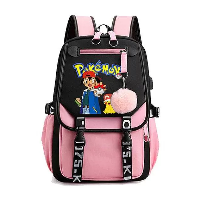 Rucksäcke & Taschen-Pkm.store Pokemon Rucksack Mit Laptopfach Fur Schule, Uni Etc.