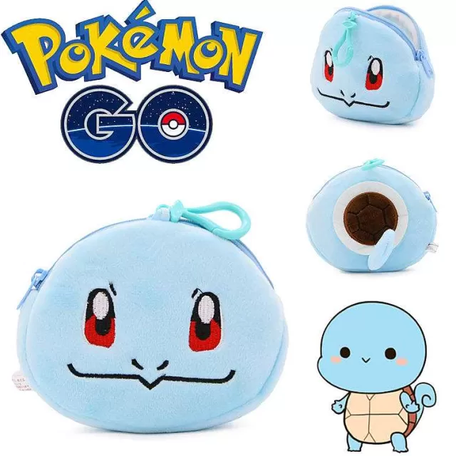 Sonstiges Merchandise-Pkm.store Pokemon Schiggy Squirtle Plusch Geldborse