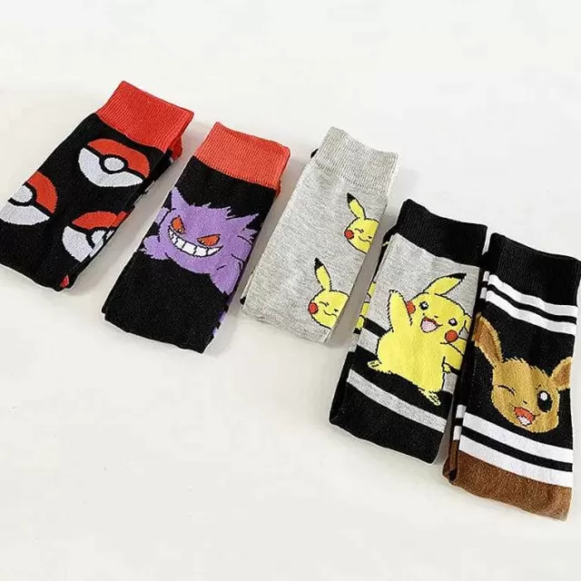 Herbst & Winter-Pkm.store Pokemon Socken - Verschiedene Motive