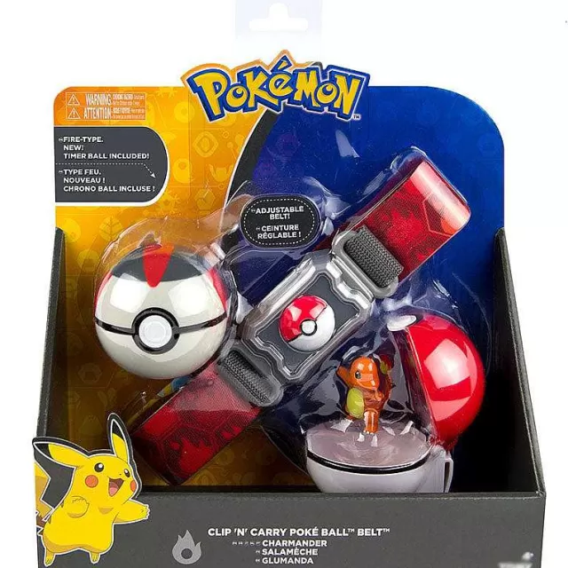 Sonstiges Merchandise-Pkm.store Pokemon Spielzeug Poke Trainer Gurtel Mit Pokeball Und Figur