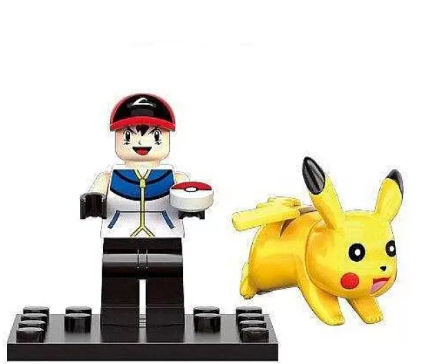 Pokemon Bausteine-Pkm.store Pokemon Trainer Figuren Mit Pikachu (6 Stk.)