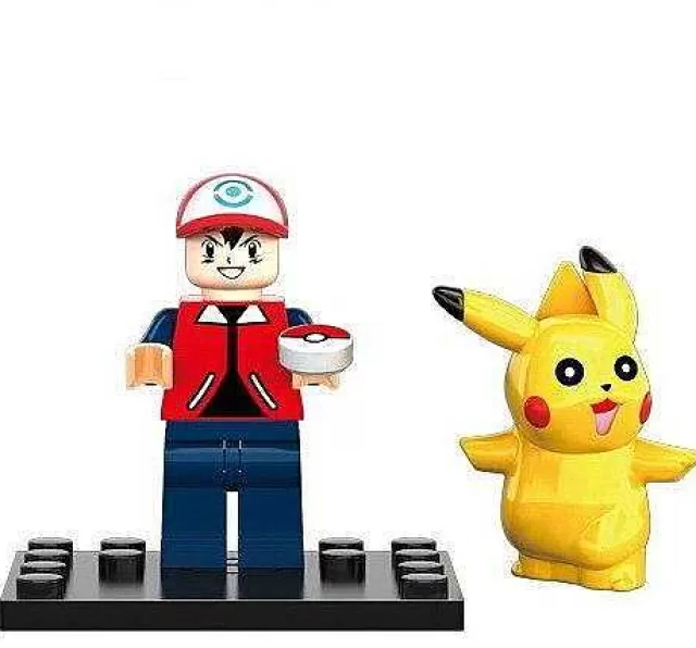 Pokemon Bausteine-Pkm.store Pokemon Trainer Figuren Mit Pikachu (6 Stk.)