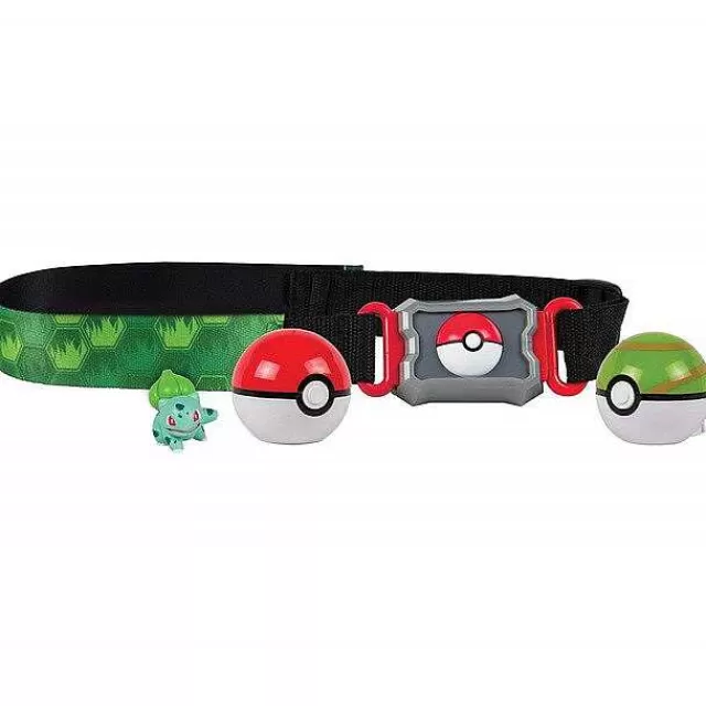 Pokemon Spielzeug-Pkm.store Pokemon Trainer Set Mit Gurtel, Pokeball, Tasche Und Figur