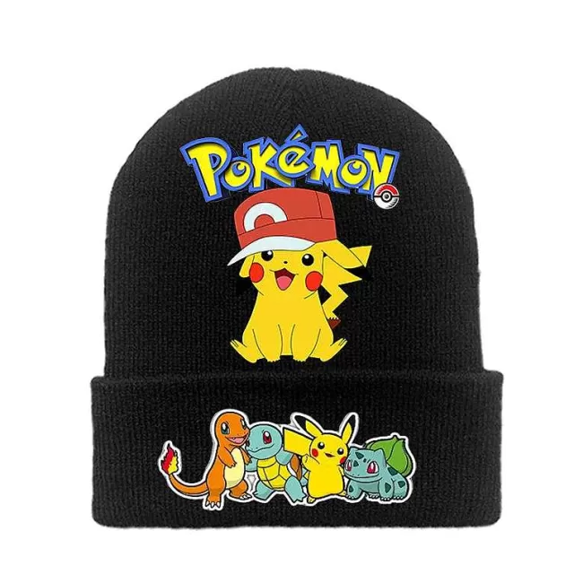 Herbst & Winter-Pkm.store Pokemon Winter Mützen In Verschiedenen Motiven