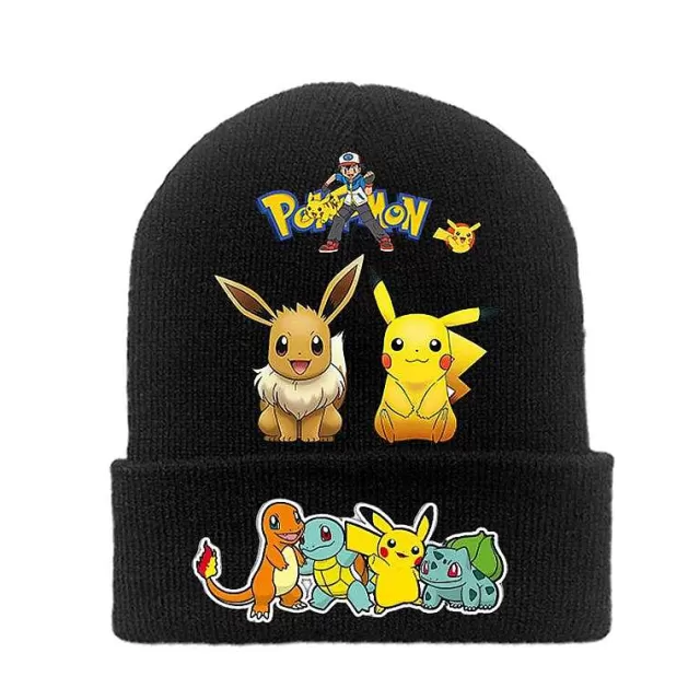 Herbst & Winter-Pkm.store Pokemon Winter Mützen In Verschiedenen Motiven