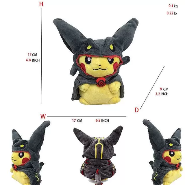 Pokemon Kuscheltiere-Pkm.store Rayquaza Pluschtiere In Verschiedenen Formen - Mega Raayquaza, Schillernd Uvm.