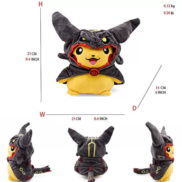 Pokemon Kuscheltiere-Pkm.store Rayquaza Pluschtiere In Verschiedenen Formen - Mega Raayquaza, Schillernd Uvm.