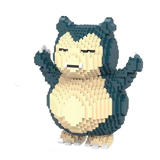 Pokemon Bausteine-Pkm.store Relaxo / Snorlax Baustein Set