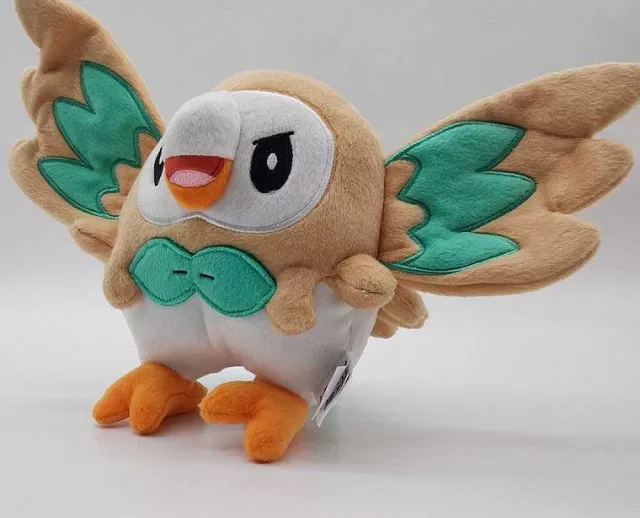 Pokemon Kuscheltiere-Pkm.store Rowlet Bauz Pluschiges Pokemon Stofftier (Ca. 15Cm)