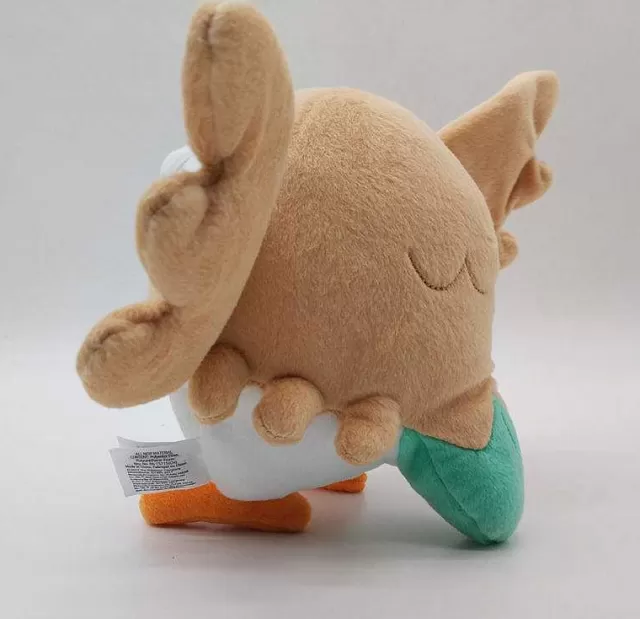 Pokemon Kuscheltiere-Pkm.store Rowlet Bauz Pluschiges Pokemon Stofftier (Ca. 15Cm)