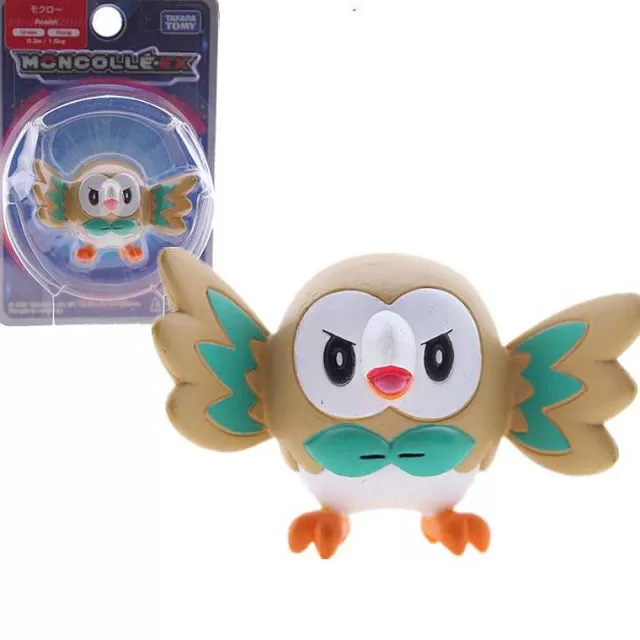 Pokemon Figuren-Pkm.store Rowlet Bauz Pokemon Figur