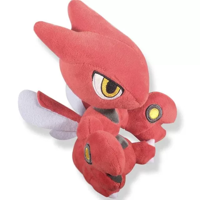 Pokemon Kuscheltiere-Pkm.store Scherox Scizor Pokemon Kuscheltier (Ca. 18Cm)