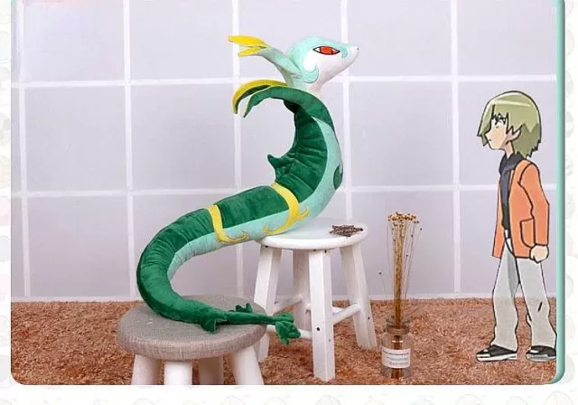 Pokemon Kuscheltiere-Pkm.store Serperior Serpiroyal Stofftier Pokemon (Ca. 110Cm)