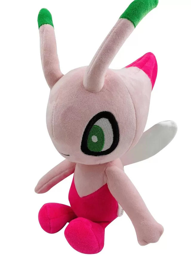 Pokemon Kuscheltiere-Pkm.store Shiny Celebi Plusch Pokemon (Ca. 23Cm)