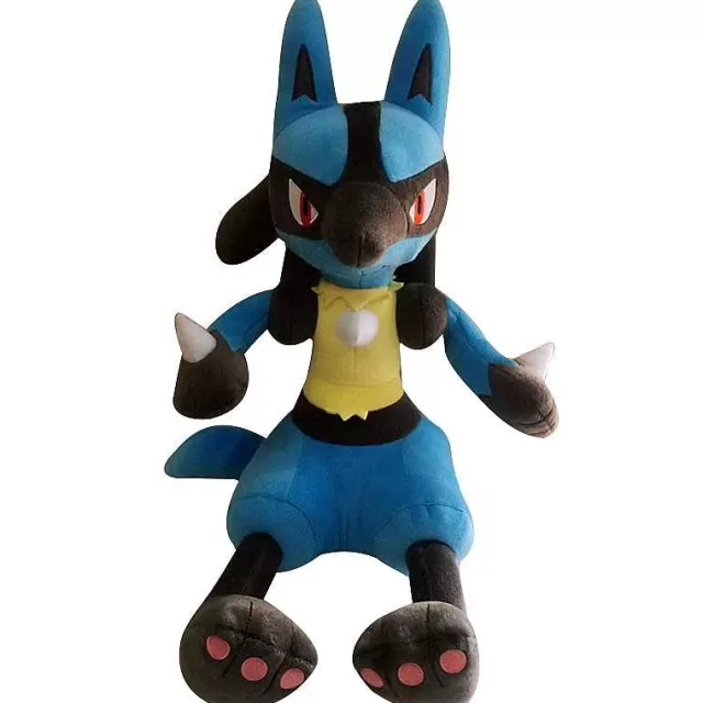 Pokemon Kuscheltiere-Pkm.store Sitzender Xxl Lucario Plusch Puppe Pokemon (Ca. 48Cm)