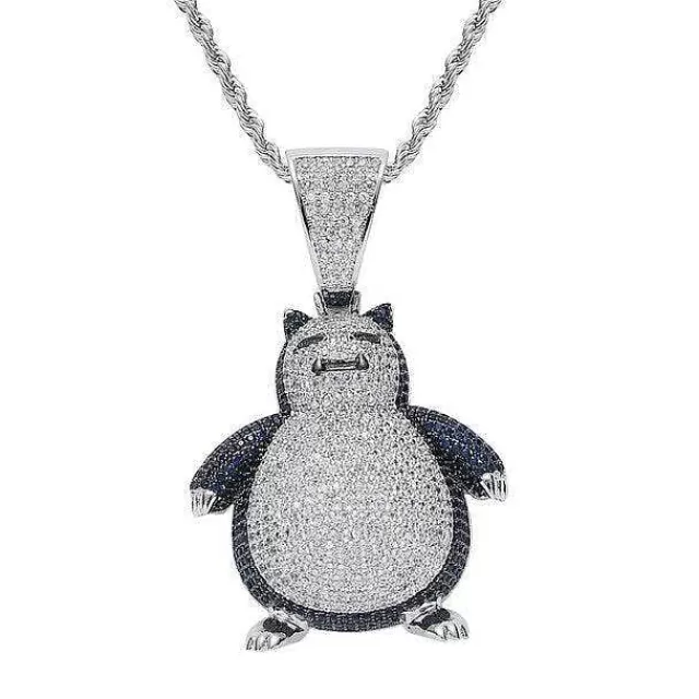 Pokemon Schmuck-Pkm.store Snorlax Relaxo Hip Hop Kette