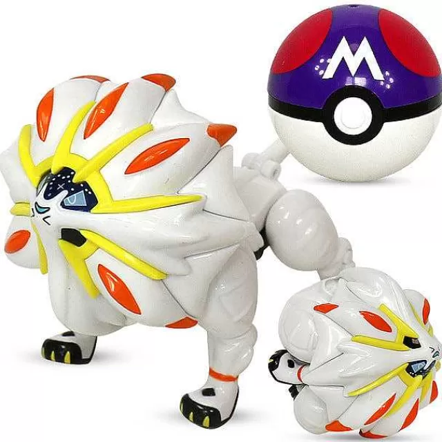 Pokemon Spielzeug-Pkm.store Solgaleo Figur Mit Pokeball Pokemon Spielzeug