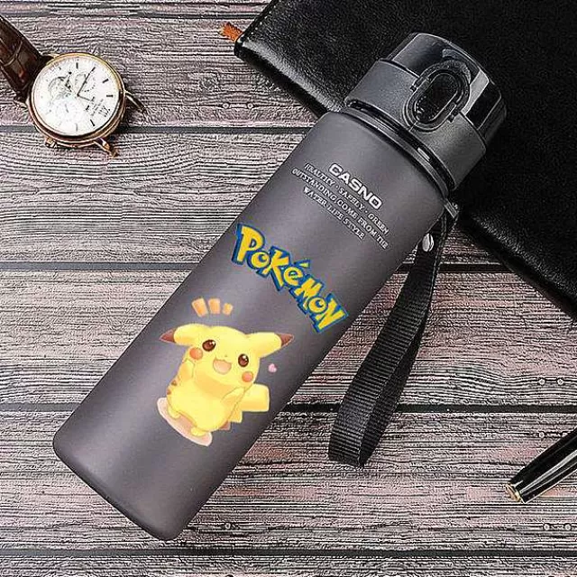 Sommer-Pkm.store Sport Und Trinkflasche Mit Pokemon Pikachu Motiv