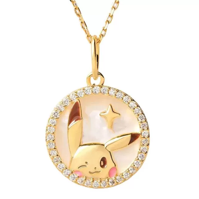 Sonstiges Merchandise-Pkm.store Stylishe Pokemon Halsketten In Gold Oder Silber