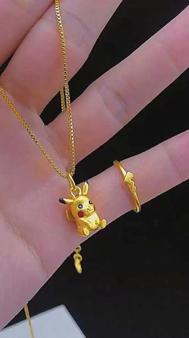 Pokemon Schmuck-Pkm.store Suse Pokemon Pikachu Halsketten Oder Ringe