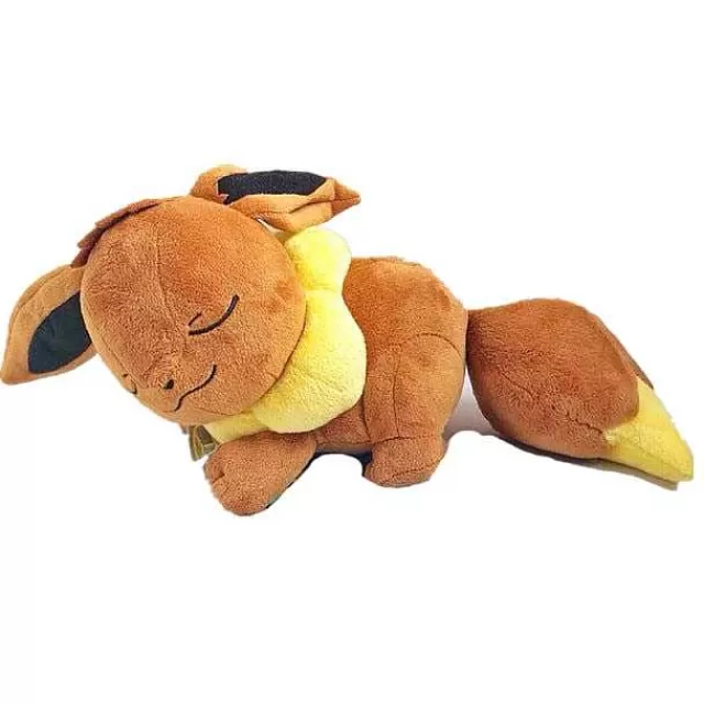 Pokemon Kuscheltiere-Pkm.store Suser Schlafender Evoli Eevee Plusch Pokemon (Ca. 35Cm)