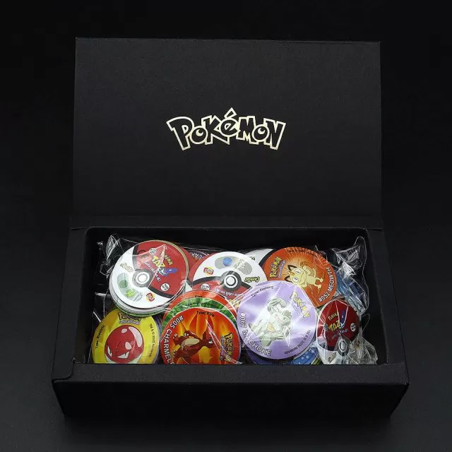 Sonstiges Merchandise-Pkm.store Tazos Pokemon 160 Runde Pogs 2000Er Edition Mit Box