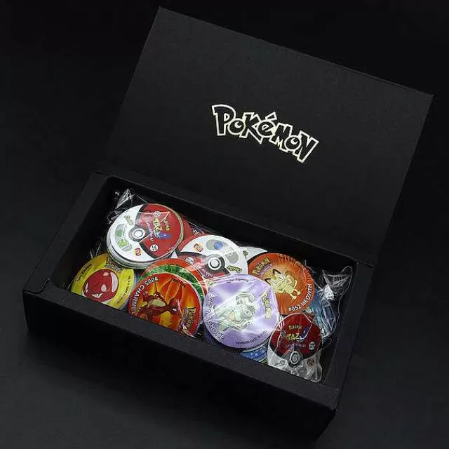 Pokemon Spielzeug-Pkm.store Tazos Pokemon 160 Runde Pogs 2000Er Edition Mit Box