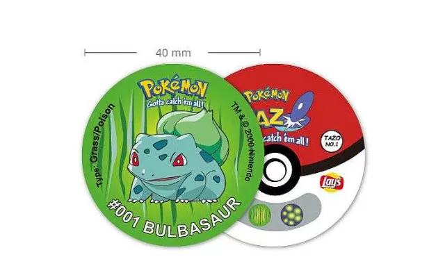 Pokemon Spielzeug-Pkm.store Tazos Pokemon 160 Runde Pogs 2000Er Edition Mit Box