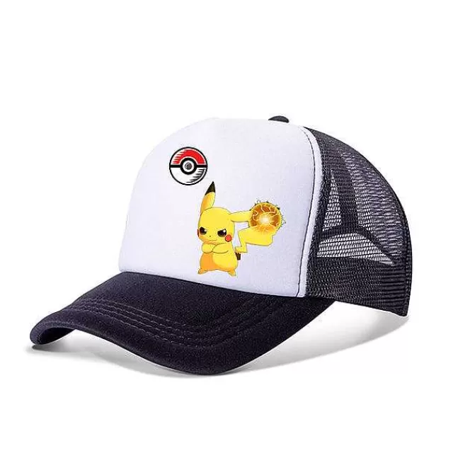 Pokemon Mützen & Caps-Pkm.store Tolle Pokemon Pikachu Sommer Baseball Caps Mützen Fur Kinder