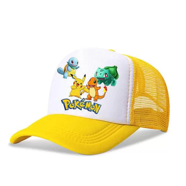 Pokemon Mützen & Caps-Pkm.store Tolle Pokemon Pikachu Sommer Baseball Caps Mützen Fur Kinder