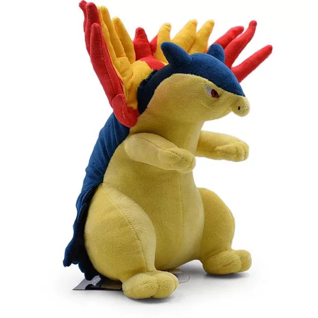 Pokemon Kuscheltiere-Pkm.store Tornupto / Typhlosion Stoff Pokemon (Ca. 25Cm)