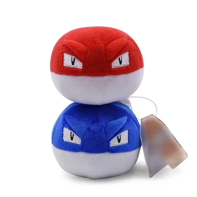 Pokemon Kuscheltiere-Pkm.store Voltobal / Voltorb & Lektrobal Pokemon Plusch (Ca. 7Cm)