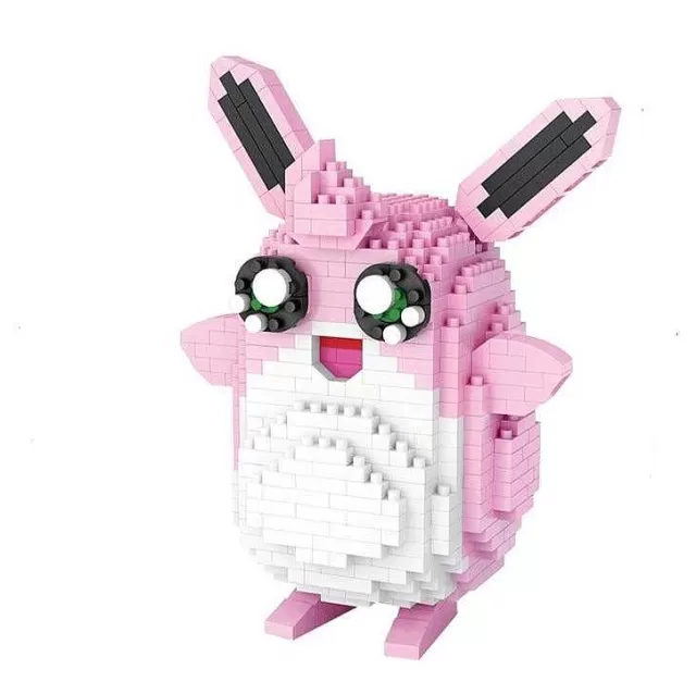 Pokemon Bausteine-Pkm.store Wigglytuff Knuddeluff Pokemon Baustein Set