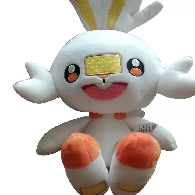 Xxl Pokemon-Pkm.store Xxl Hopplo Scorbunny Plusch Puppe (Ca. 40Cm)
