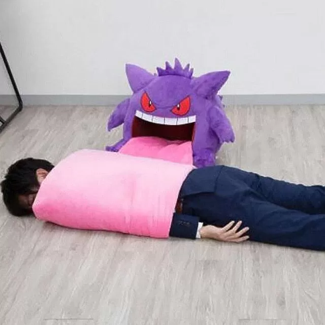 Xxl Pokemon-Pkm.store Xxl Pluschfigur Pokemon Gengar Mit Ausrollbarer Zunge (Ca. 45Cm)