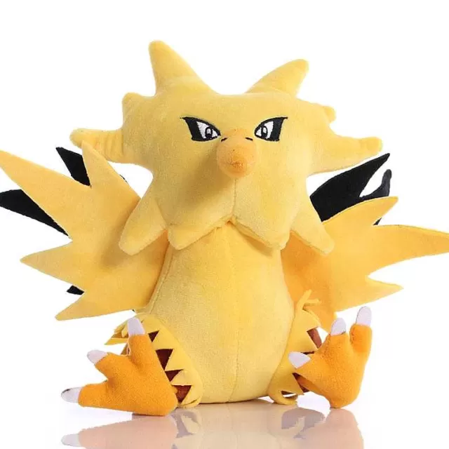 Pokemon Kuscheltiere-Pkm.store Zapdos Kuschel Pokemon (Ca. 18Cm)