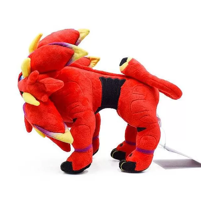 Pokemon Kuscheltiere-Pkm.store Zygarde & Roter Solgaleo Stoff Pokemon (Ca. 25Cm / 33Cm)